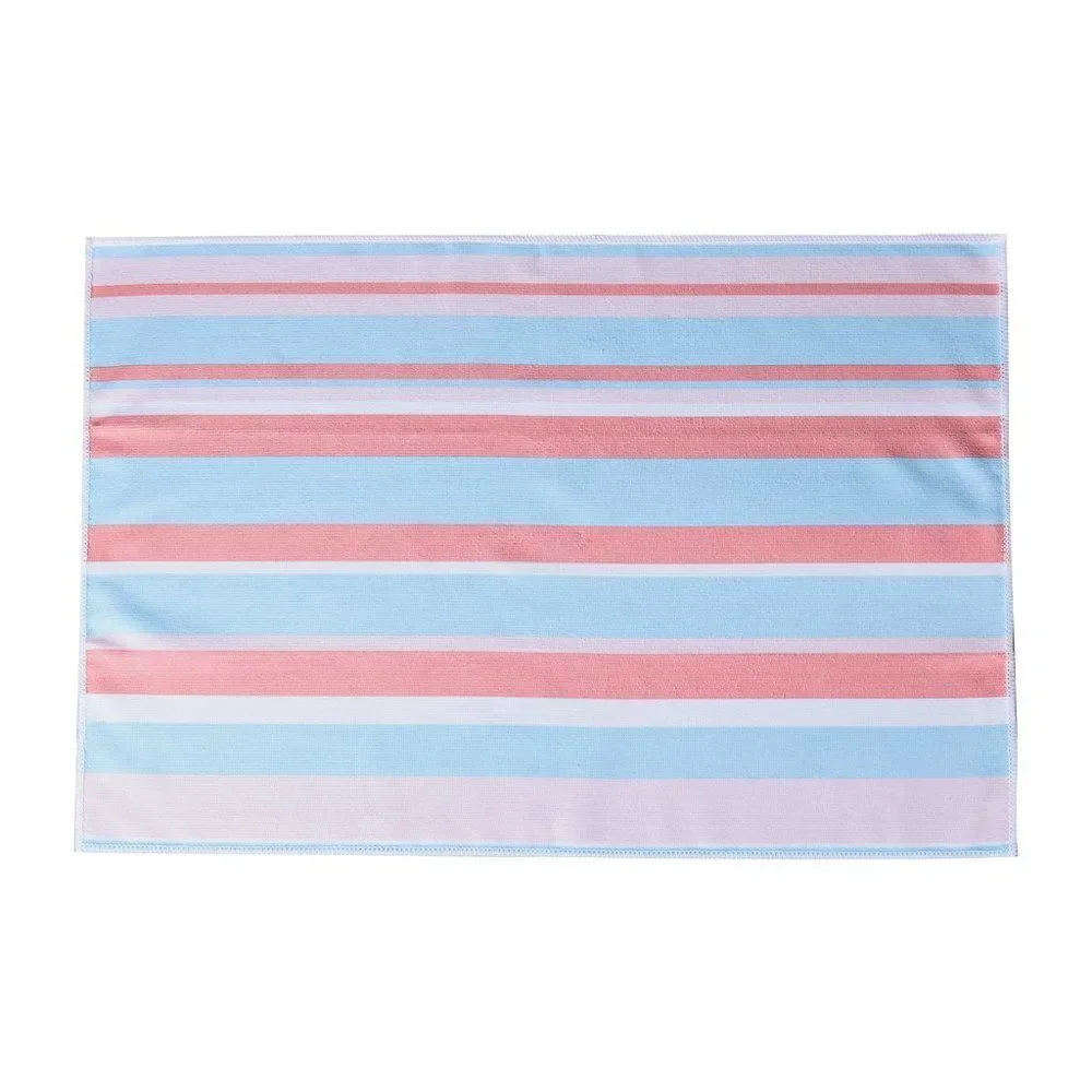 Microfiber Kitchen 3pcs Set Alpaca, Pink, Stripe Pattern